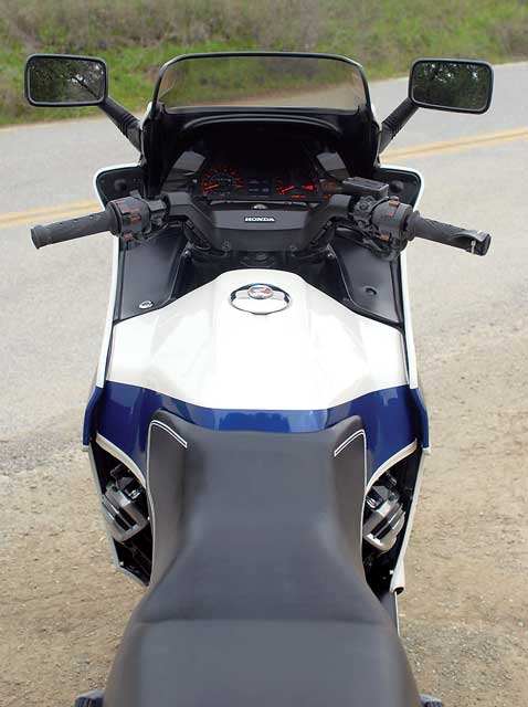 Ron Graf's 1983 Honda CX650 Turbo.